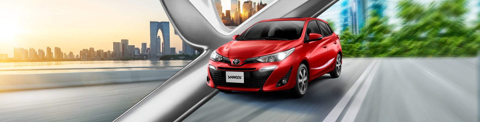 Banner Yaris Hatch